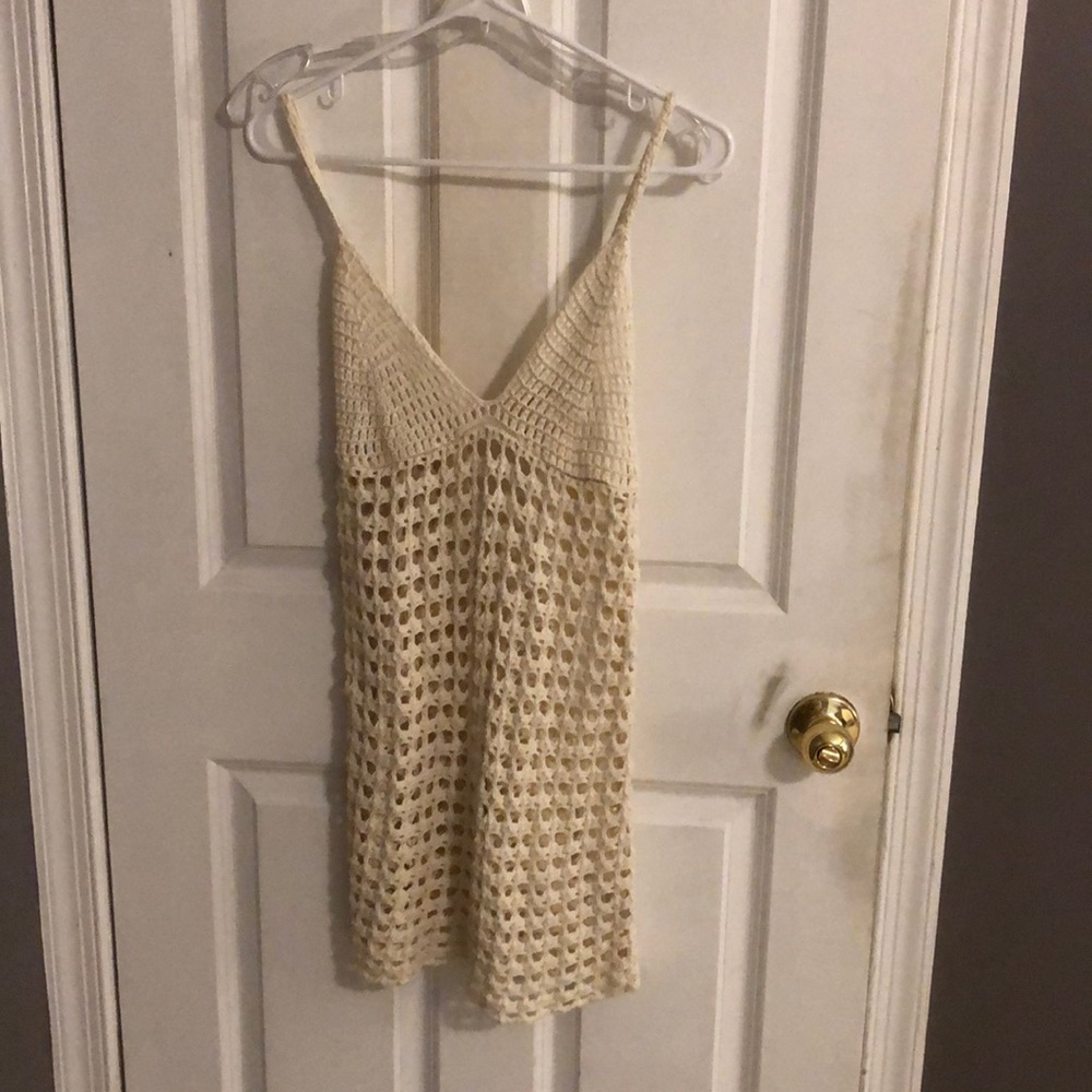 Crochet beach cover up